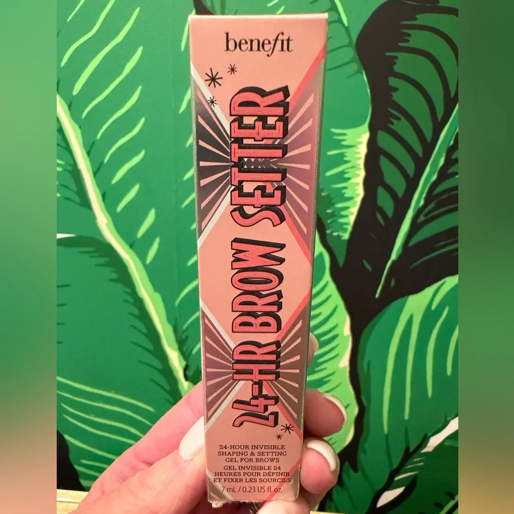 NWT Benefit 24-HR Brow Setter Clear Brow Gel Full Size 7mL